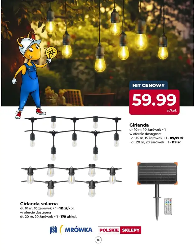 PSB Mrówka - gazetka promocyjna Gazetka od czwartku 24.04 do piątku 02.05 - strona 20