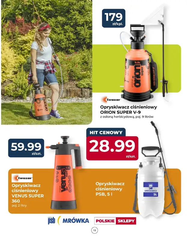 PSB Mrówka - gazetka promocyjna Gazetka od czwartku 24.04 do piątku 02.05 - strona 13