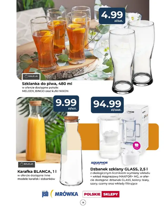 PSB Mrówka - gazetka promocyjna Gazetka od czwartku 24.04 do piątku 02.05 - strona 18