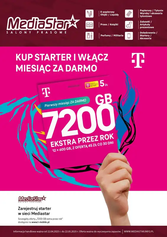 Media Star - gazetka promocyjna Gazetka od wtorku 22.04 do czwartku 22.05 - strona 2