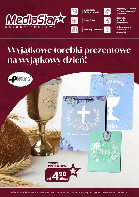 Media Star - gazetka promocyjna Gazetka od wtorku 22.04 do czwartku 22.05