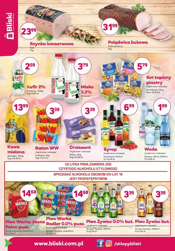 Bliski - gazetka promocyjna Gazetka od wtorku 22.04 do niedzieli 04.05 - strona 2