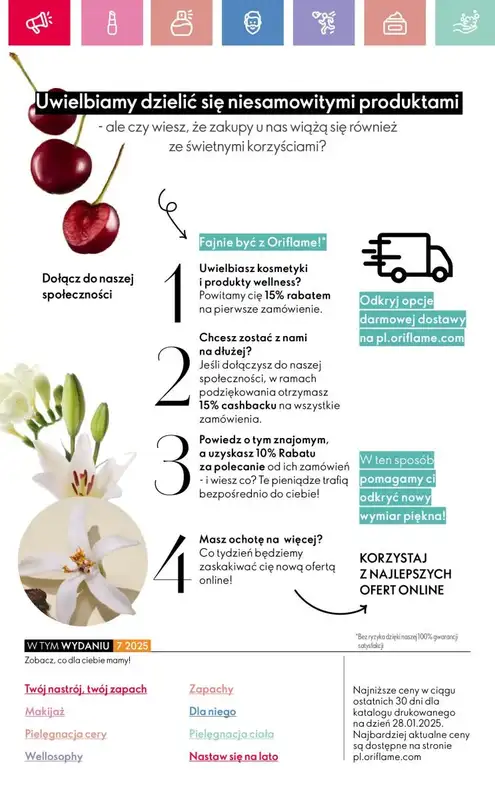Oriflame - gazetka promocyjna Katalog 7/2025 od niedzieli 04.05 do soboty 24.05 - strona 2