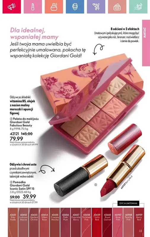 Oriflame - gazetka promocyjna Katalog 7/2025 od niedzieli 04.05 do soboty 24.05 - strona 33