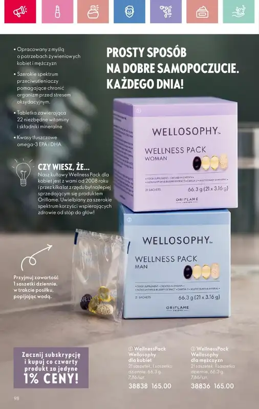 Oriflame - gazetka promocyjna Katalog 7/2025 od niedzieli 04.05 do soboty 24.05 - strona 98