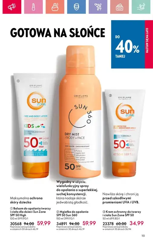 Oriflame - gazetka promocyjna Katalog 7/2025 od niedzieli 04.05 do soboty 24.05 - strona 151