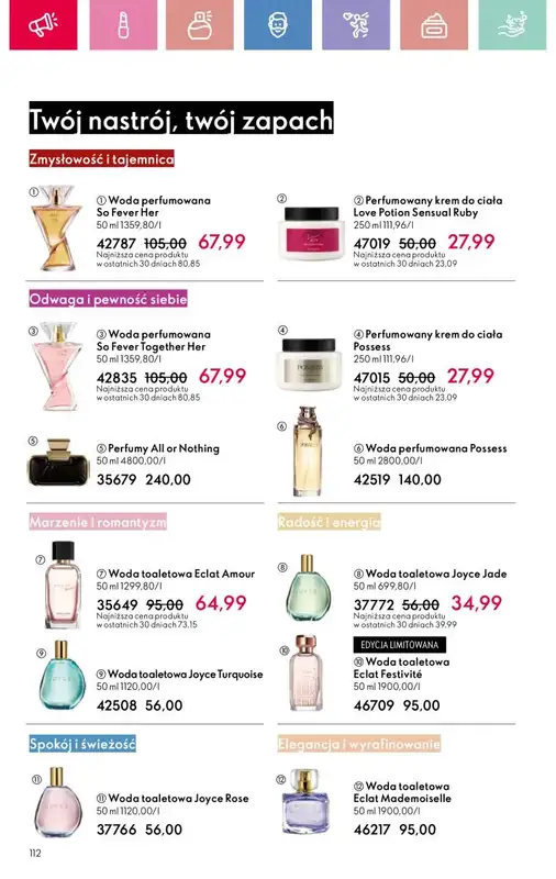 Oriflame - gazetka promocyjna Katalog 7/2025 od niedzieli 04.05 do soboty 24.05 - strona 112