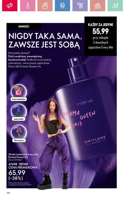 Oriflame - gazetka promocyjna Katalog 7/2025 od niedzieli 04.05 do soboty 24.05 - strona 108