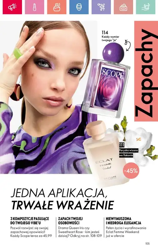 Oriflame - gazetka promocyjna Katalog 7/2025 od niedzieli 04.05 do soboty 24.05 - strona 105