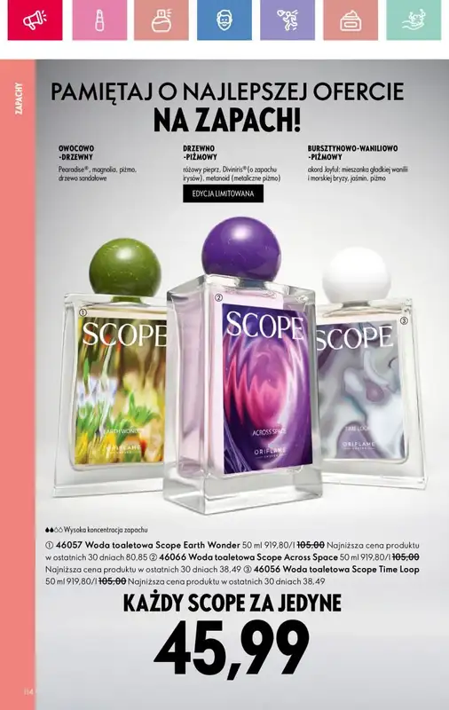 Oriflame - gazetka promocyjna Katalog 7/2025 od niedzieli 04.05 do soboty 24.05 - strona 114