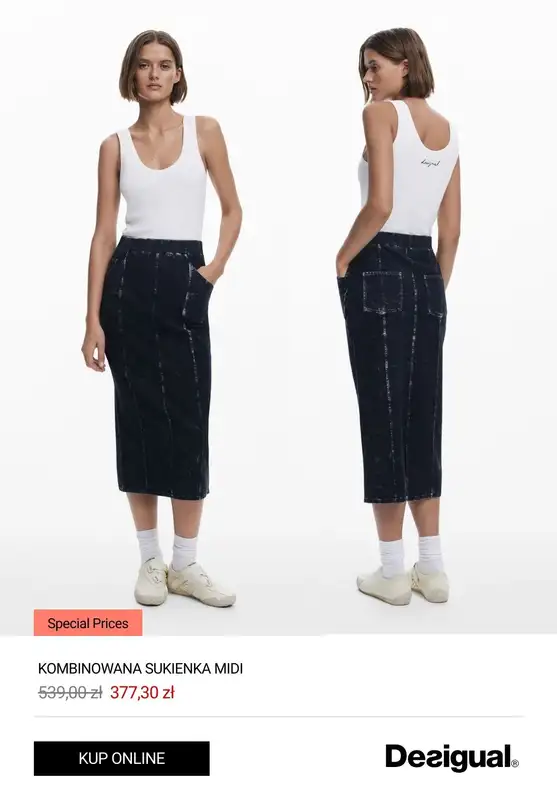 Desigual - gazetka promocyjna Special Prices - kupuj taniej! od wtorku 22.04 do środy 30.04 - strona 7