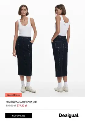 Desigual - gazetka promocyjna Special Prices - kupuj taniej! od wtorku 22.04 do środy 30.04 - strona 7 Desigual - gazetka promocyjna Special Prices - kupuj taniej! od wtorku 22.04 do środy 30.04 - strona 7