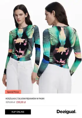 Desigual - gazetka promocyjna Special Prices - kupuj taniej! od wtorku 22.04 do środy 30.04 - strona 5 Desigual - gazetka promocyjna Special Prices - kupuj taniej! od wtorku 22.04 do środy 30.04 - strona 5