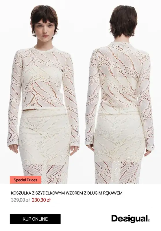 Desigual - gazetka promocyjna Special Prices - kupuj taniej! od wtorku 22.04 do środy 30.04 - strona 8