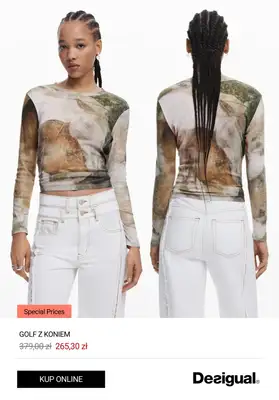 Desigual - gazetka promocyjna Special Prices - kupuj taniej! od wtorku 22.04 do środy 30.04 - strona 9 Desigual - gazetka promocyjna Special Prices - kupuj taniej! od wtorku 22.04 do środy 30.04 - strona 9