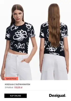 Desigual - gazetka promocyjna Special Prices - kupuj taniej! od wtorku 22.04 do środy 30.04 - strona 6 Desigual - gazetka promocyjna Special Prices - kupuj taniej! od wtorku 22.04 do środy 30.04 - strona 6