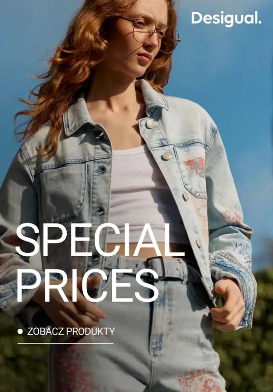 Desigual - gazetka promocyjna Special Prices - kupuj taniej! od wtorku 22.04 do środy 30.04