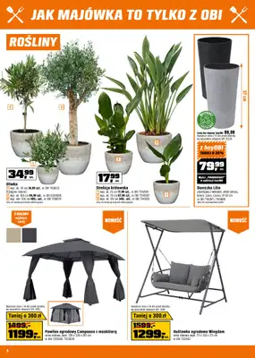 OBI - gazetka promocyjna Gazetka od środy 23.04 do wtorku 06.05 - strona 4