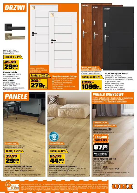 OBI - gazetka promocyjna Gazetka od środy 23.04 do wtorku 06.05 - strona 11