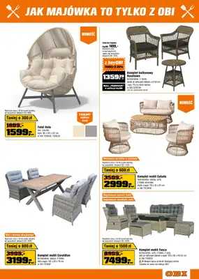 OBI - gazetka promocyjna Gazetka od środy 23.04 do wtorku 06.05 - strona 3