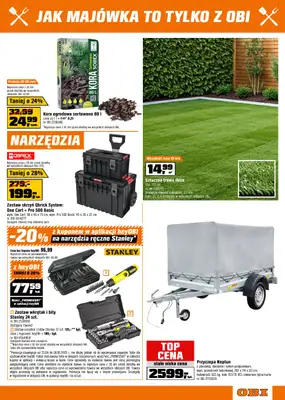 OBI - gazetka promocyjna Gazetka od środy 23.04 do wtorku 06.05 - strona 9