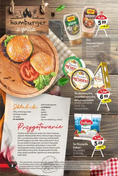 Arhelan - gazetka promocyjna Grillowanie w Arhelanie od piątku 25.04 do niedzieli 11.05 - strona 8
