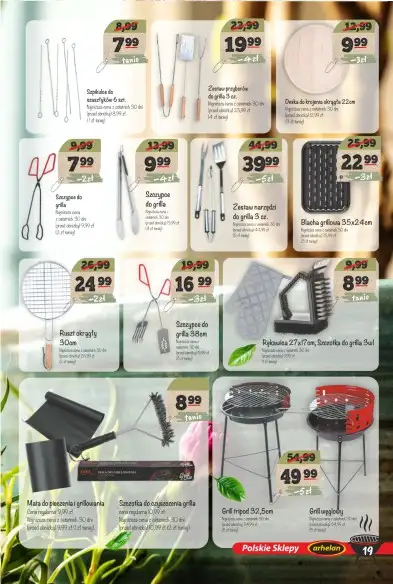 Arhelan - gazetka promocyjna Grillowanie w Arhelanie od piątku 25.04 do niedzieli 11.05 - strona 19