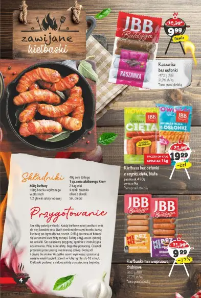 Arhelan - gazetka promocyjna Grillowanie w Arhelanie od piątku 25.04 do niedzieli 11.05 - strona 4