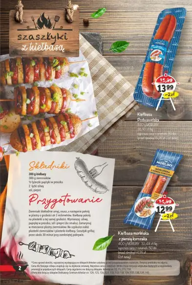 Arhelan - gazetka promocyjna Grillowanie w Arhelanie od piątku 25.04 do niedzieli 11.05 - strona 2