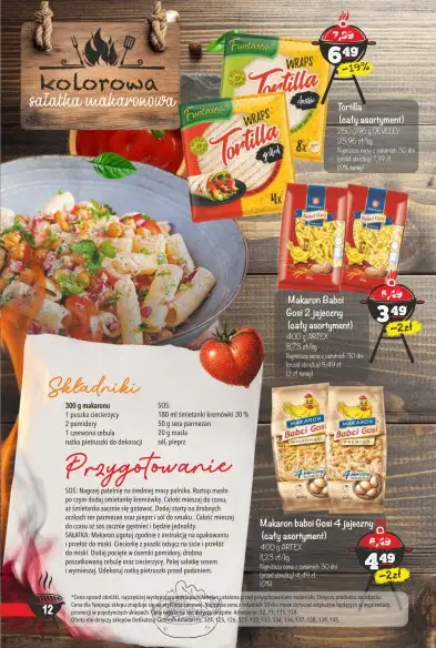 Arhelan - gazetka promocyjna Grillowanie w Arhelanie od piątku 25.04 do niedzieli 11.05 - strona 12