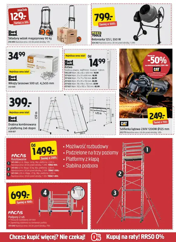Jula - gazetka promocyjna Gazetka od czwartku 24.04 do środy 07.05 - strona 4