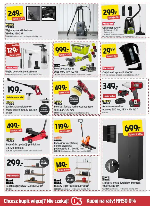 Jula - gazetka promocyjna Gazetka od czwartku 24.04 do środy 07.05 - strona 7