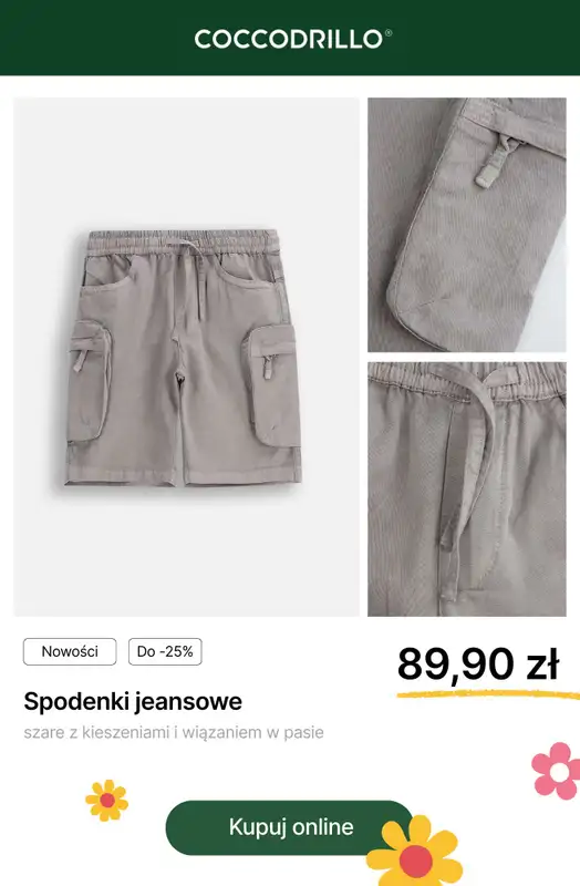 Coccodrillo - gazetka promocyjna Rosnące rabaty do -25% na wybrane produkty! od czwartku 24.04 do wtorku 06.05 - strona 13