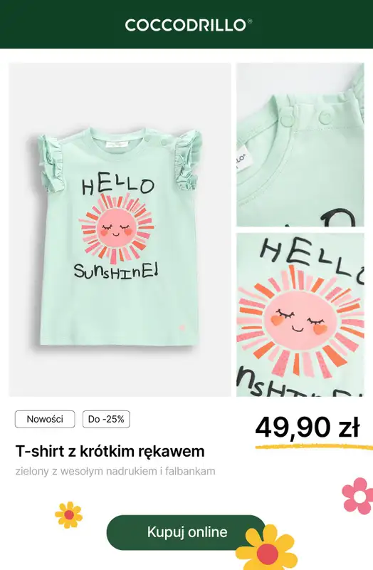 Coccodrillo - gazetka promocyjna Rosnące rabaty do -25% na wybrane produkty! od czwartku 24.04 do wtorku 06.05 - strona 11