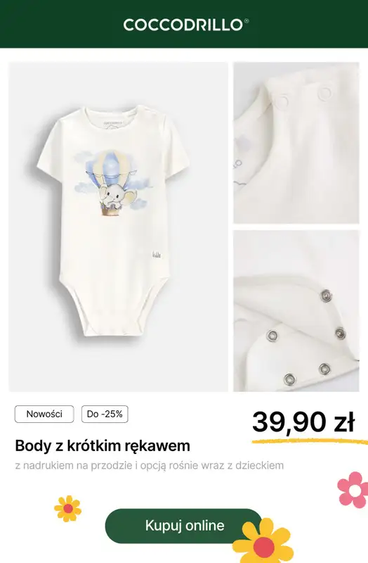 Coccodrillo - gazetka promocyjna Rosnące rabaty do -25% na wybrane produkty! od czwartku 24.04 do wtorku 06.05 - strona 16