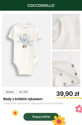 Coccodrillo - gazetka promocyjna Rosnące rabaty do -25% na wybrane produkty! od czwartku 24.04 do wtorku 06.05 - strona 16 Coccodrillo - gazetka promocyjna Rosnące rabaty do -25% na wybrane produkty! od czwartku 24.04 do wtorku 06.05 - strona 16