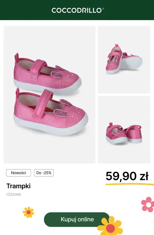 Coccodrillo - gazetka promocyjna Rosnące rabaty do -25% na wybrane produkty! od czwartku 24.04 do wtorku 06.05 - strona 7