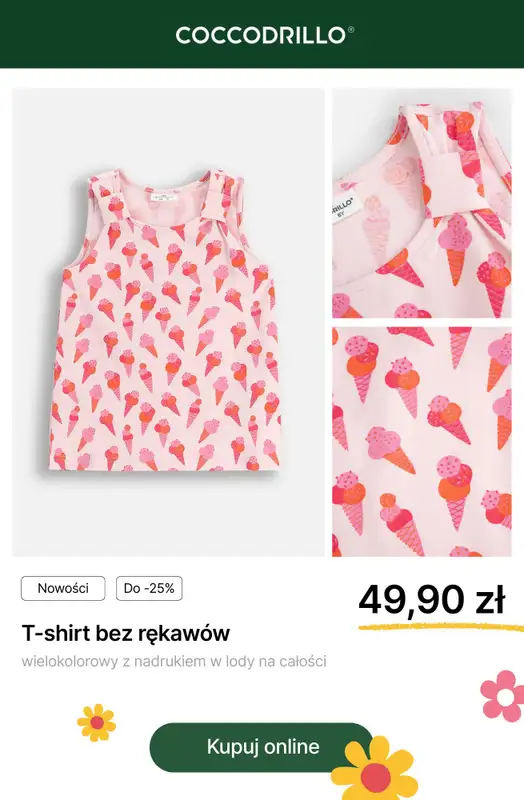 Coccodrillo - gazetka promocyjna Rosnące rabaty do -25% na wybrane produkty! od czwartku 24.04 do wtorku 06.05 - strona 9