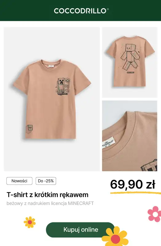 Coccodrillo - gazetka promocyjna Rosnące rabaty do -25% na wybrane produkty! od czwartku 24.04 do wtorku 06.05 - strona 10