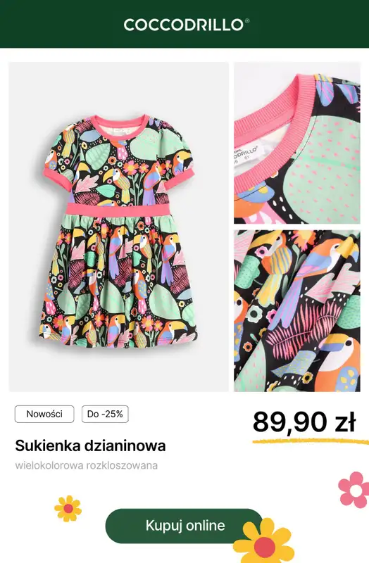 Coccodrillo - gazetka promocyjna Rosnące rabaty do -25% na wybrane produkty! od czwartku 24.04 do wtorku 06.05 - strona 14