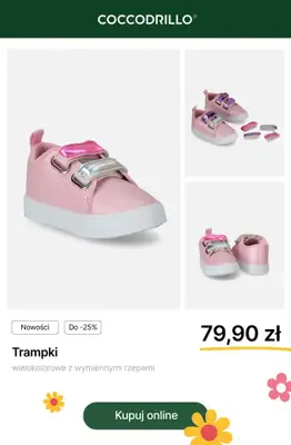 Coccodrillo - gazetka promocyjna Rosnące rabaty do -25% na wybrane produkty! od czwartku 24.04 do wtorku 06.05 - strona 8 Coccodrillo - gazetka promocyjna Rosnące rabaty do -25% na wybrane produkty! od czwartku 24.04 do wtorku 06.05 - strona 8