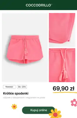 Coccodrillo - gazetka promocyjna Rosnące rabaty do -25% na wybrane produkty! od czwartku 24.04 do wtorku 06.05 - strona 6 Coccodrillo - gazetka promocyjna Rosnące rabaty do -25% na wybrane produkty! od czwartku 24.04 do wtorku 06.05 - strona 6
