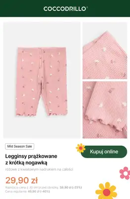 Coccodrillo - gazetka promocyjna Mid Season Sale - dla dziewczynek od czwartku 24.04 do niedzieli 04.05 - strona 14 Coccodrillo - gazetka promocyjna Mid Season Sale - dla dziewczynek od czwartku 24.04 do niedzieli 04.05 - strona 14
