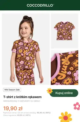 Coccodrillo - gazetka promocyjna Mid Season Sale - dla dziewczynek od czwartku 24.04 do niedzieli 04.05 - strona 2 Coccodrillo - gazetka promocyjna Mid Season Sale - dla dziewczynek od czwartku 24.04 do niedzieli 04.05 - strona 2