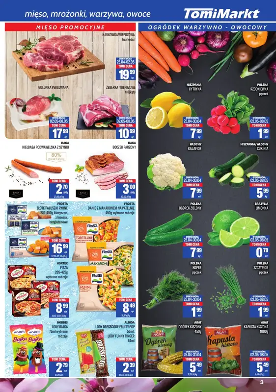 Tomi Markt - gazetka promocyjna Gazetka od piątku 25.04 do czwartku 08.05 - strona 3