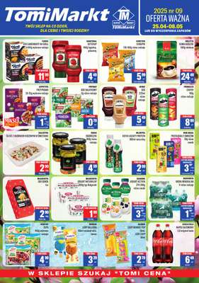Tomi Markt - gazetka promocyjna Gazetka od piątku 25.04 do czwartku 08.05