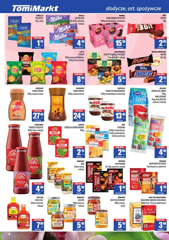 Tomi Markt - gazetka promocyjna Gazetka od piątku 25.04 do czwartku 08.05 - strona 4