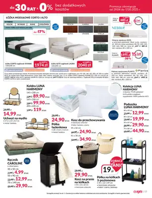 Salony Agata - gazetka promocyjna Gazetka od wtorku 29.04 do soboty 17.05 - strona 15