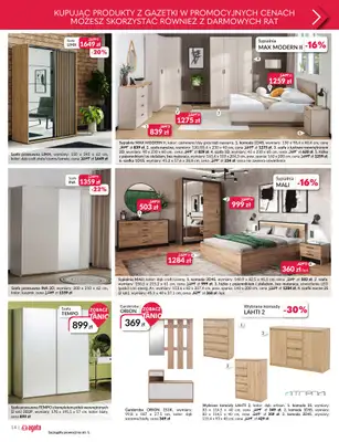 Salony Agata - gazetka promocyjna Gazetka od wtorku 29.04 do soboty 17.05 - strona 14