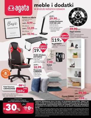 Salony Agata - gazetka promocyjna Gazetka od wtorku 29.04 do soboty 17.05